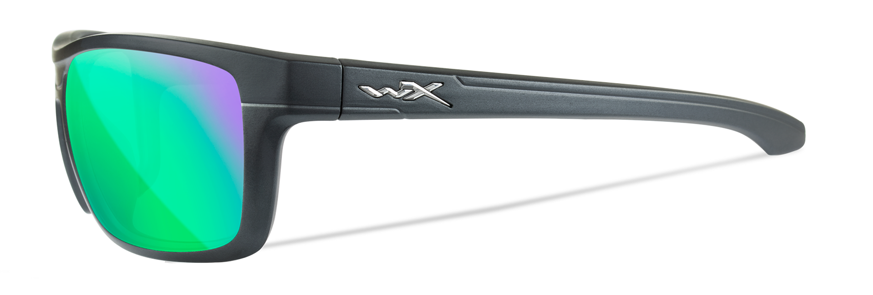 [Matte Graphite/CAPTIVATE™ Polarized Green Mirror]