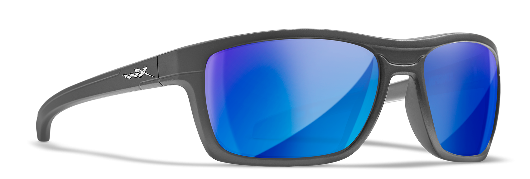 [Matte Graphite/CAPTIVATE™ Polarized Blue Mirror]