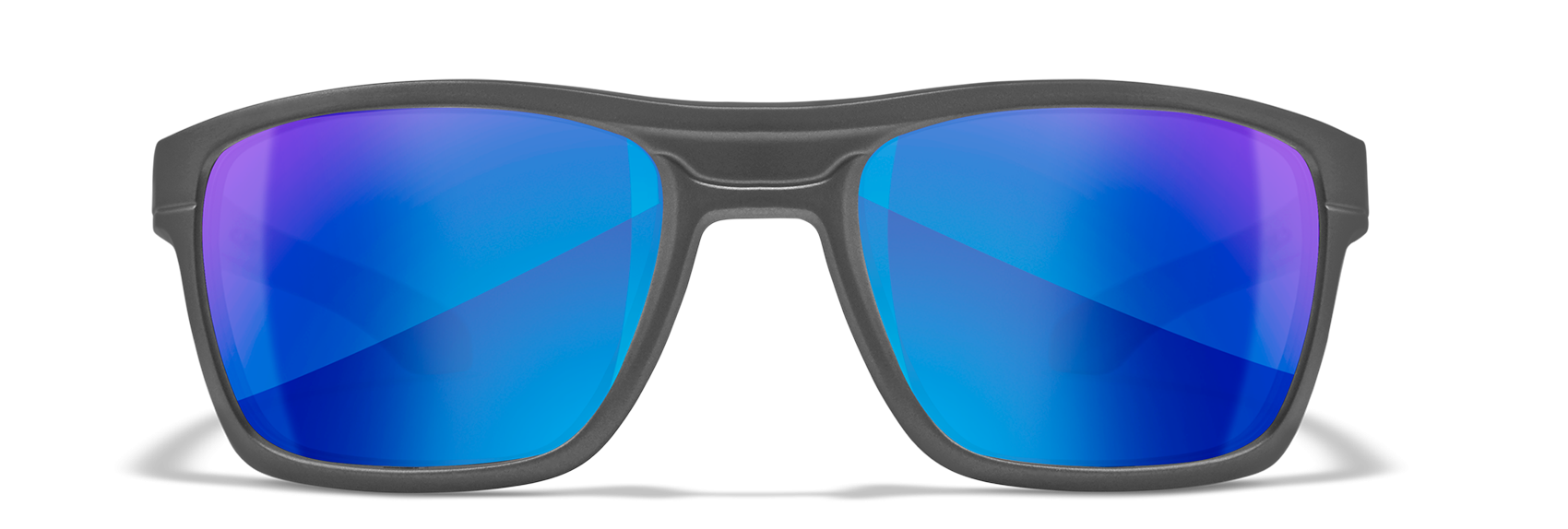[Matte Graphite/Polarized Blue Mirror]