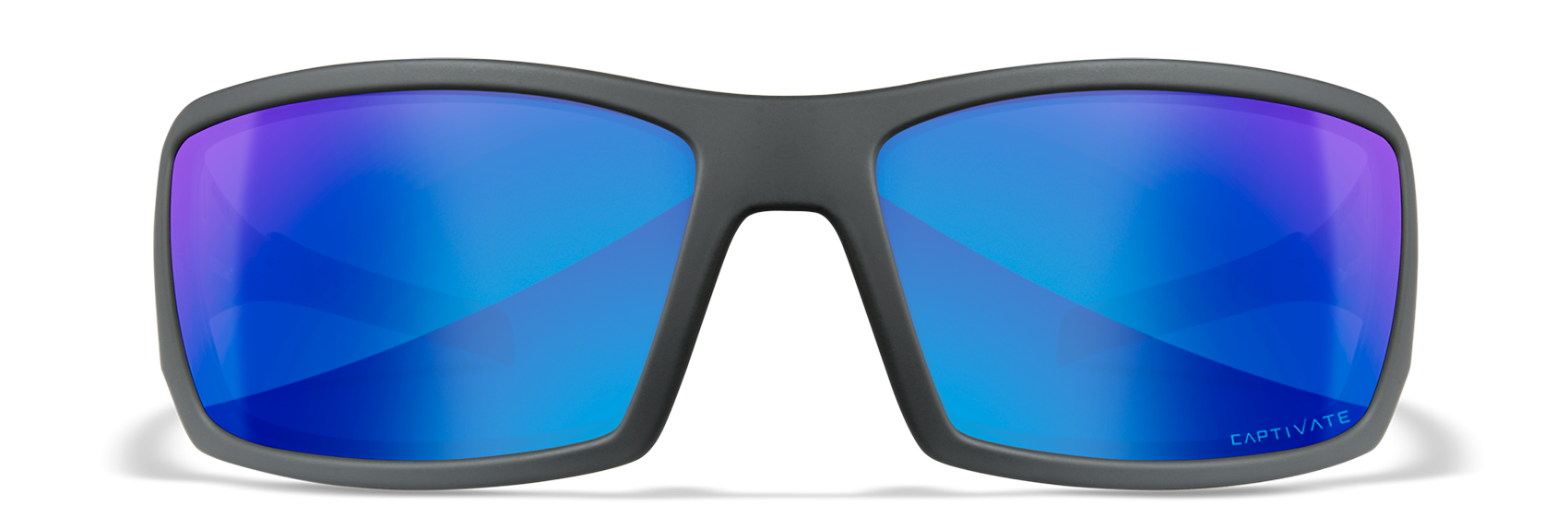 [Matte Grey/CAPTIVATE™ Polarized Blue Mirror]