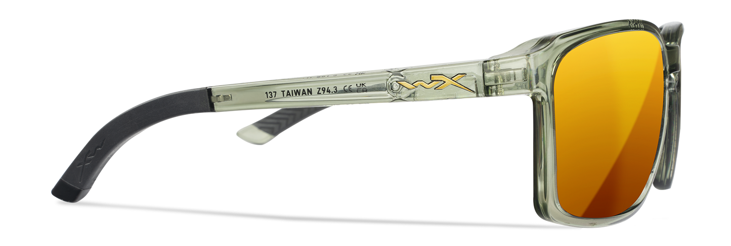 [Gloss Crystal Light Olive/CAPTIVATE™ Polarized Bronze Mirror]