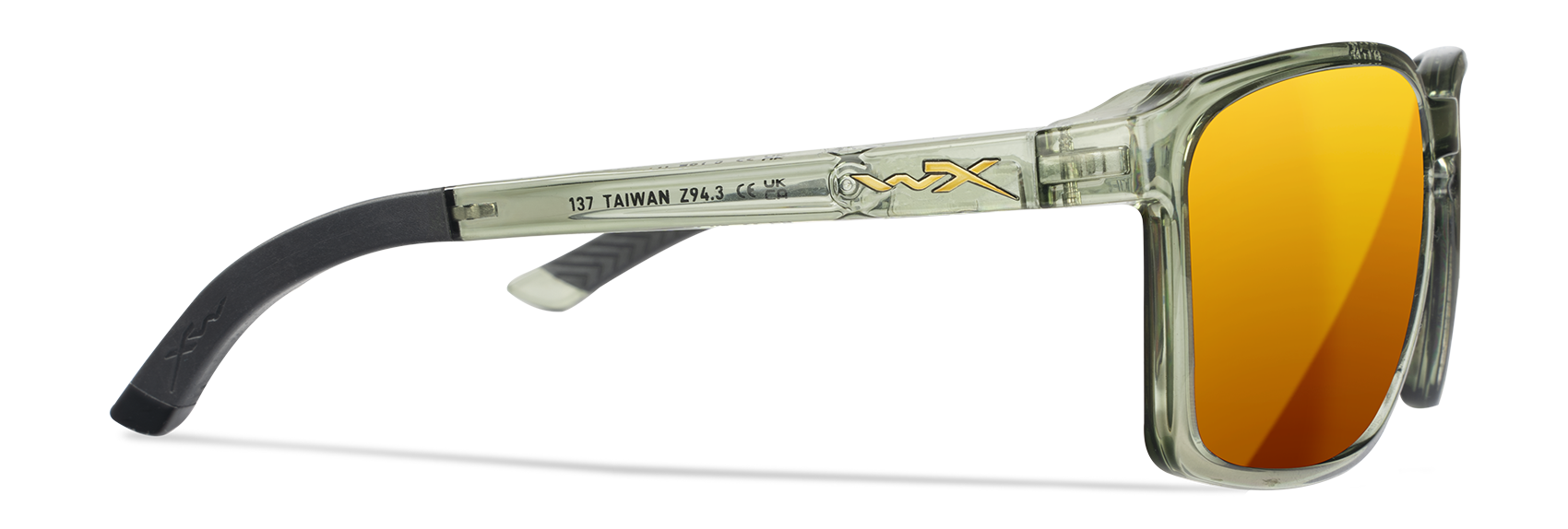 [Gloss Crystal Light Olive/CAPTIVATE™ Polarized Bronze Mirror]