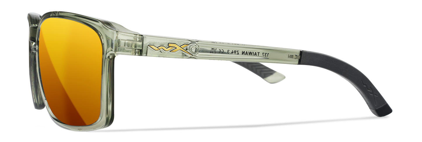 [Gloss Crystal Light Olive/CAPTIVATE™ Polarized Bronze Mirror]