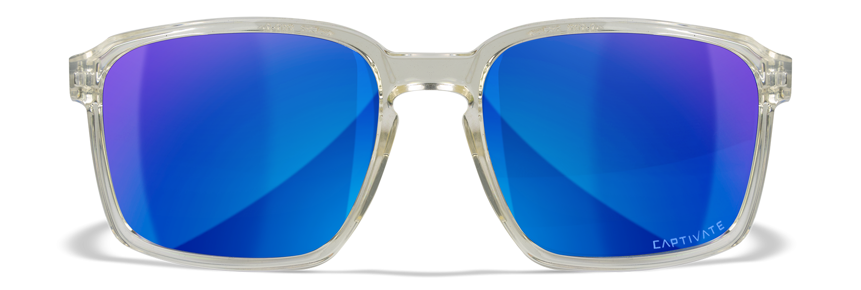 [Gloss Clear Crystal/CAPTIVATE™ Polarized Blue Mirror]
