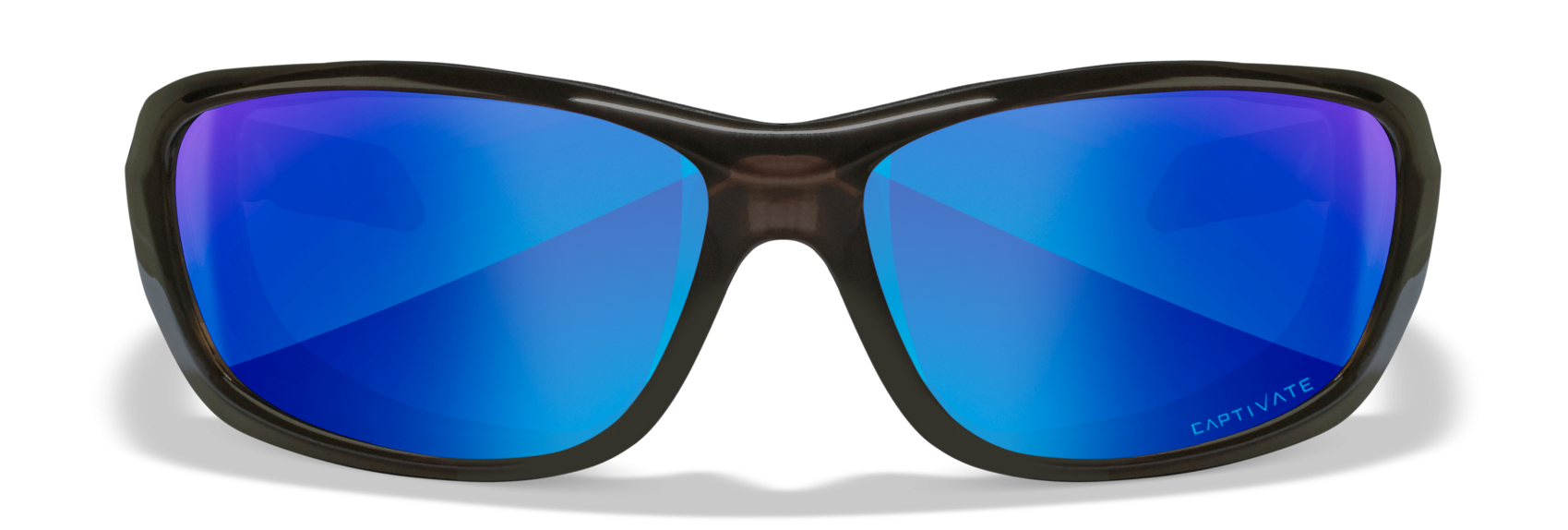 [Black Crystal/CAPTIVATE™ Polarized Blue Mirror]