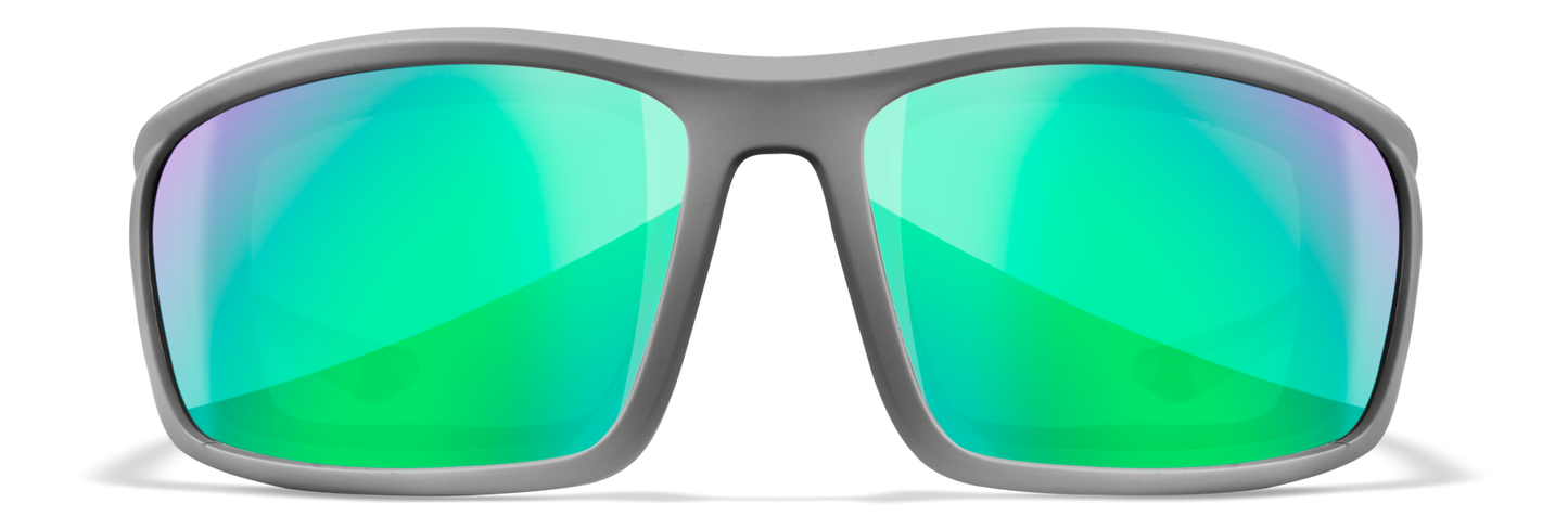 [Matte Grey/CAPTIVATE™ Polarized Green Mirror]