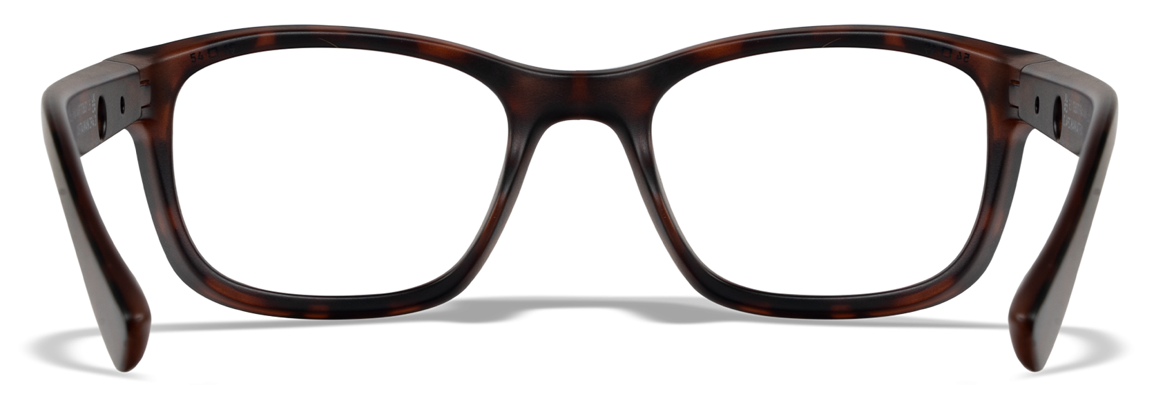 [Matte Havana Brown/Clear]