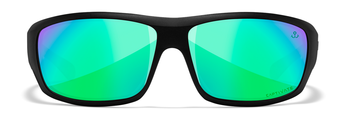 [Black/CAPTIVATE™ Polarized Green Mirror]