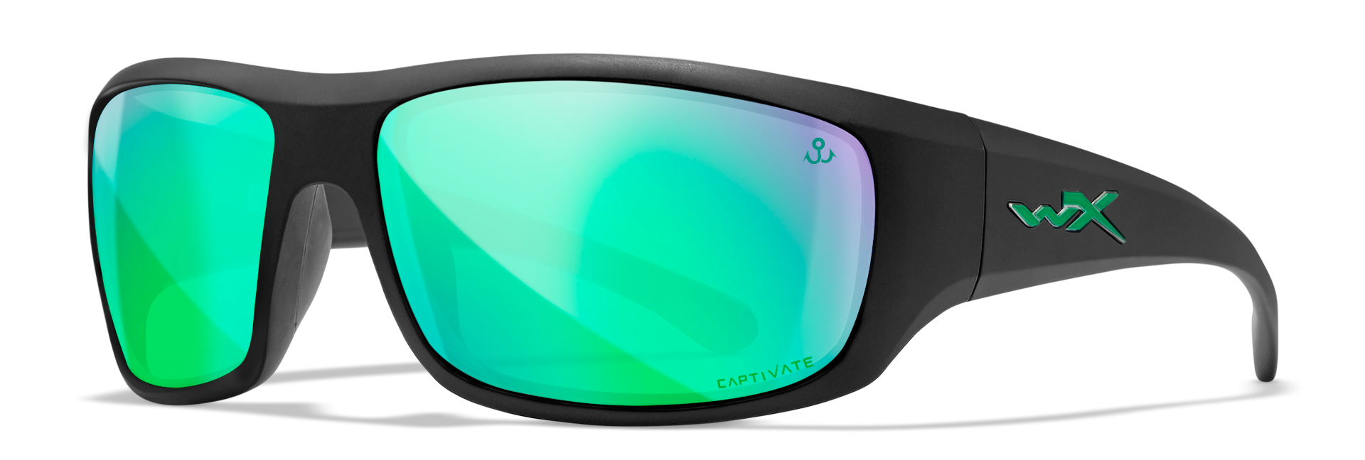 [Black/CAPTIVATE™ Polarized Green Mirror]