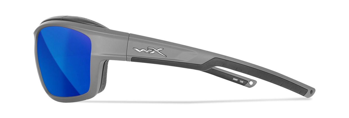 [Matte Grey/CAPTIVATE™ Polarized Blue Mirror]