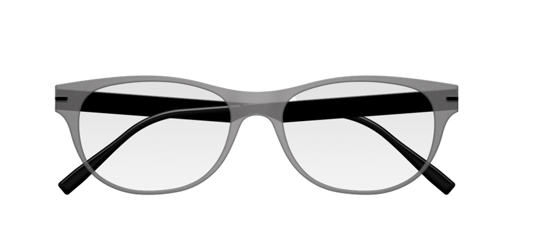 [Frost Grey Face - Black Temples]