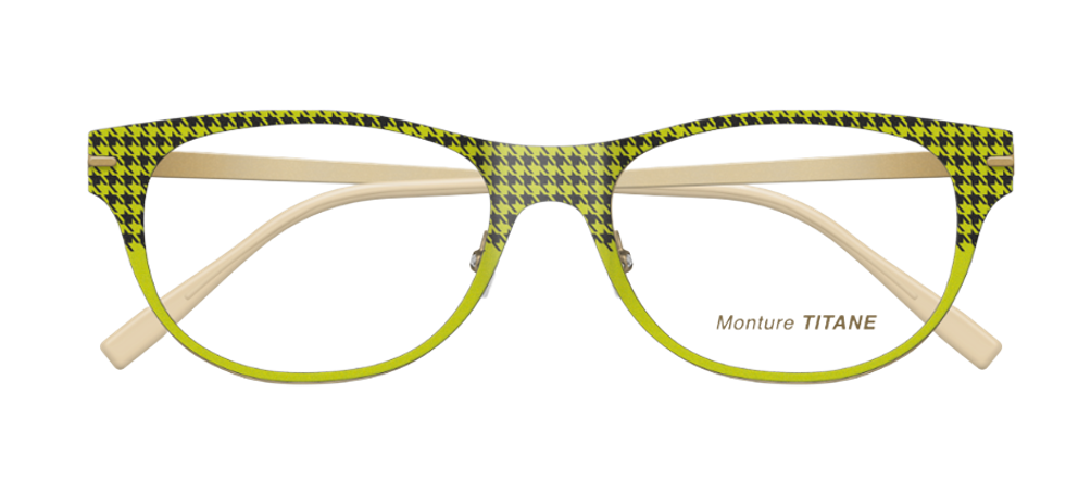 [Acid Green Houndstooth]