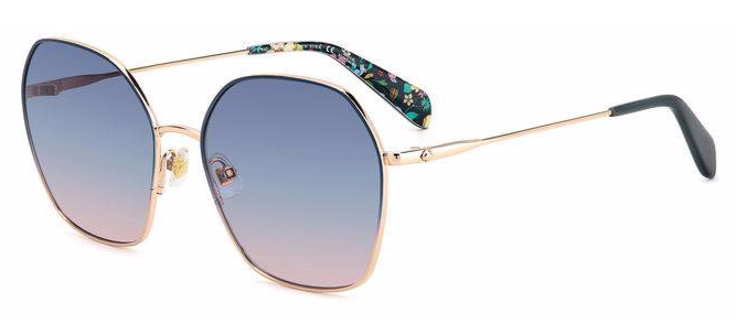 [Blue Pattern - Blue Doubleshade Peach]