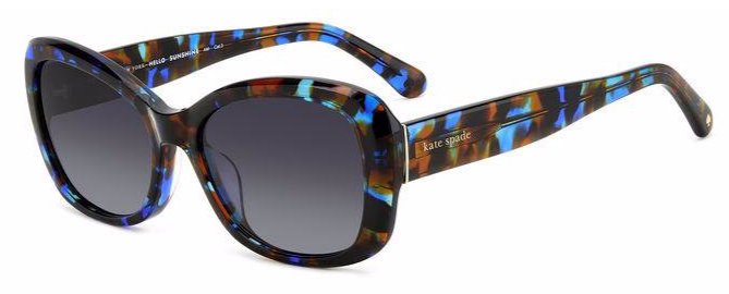 [Black Blue Havana - Dark Grey Shaded]