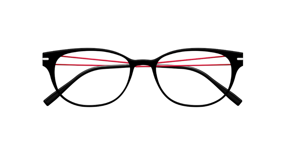 [Satin Black Face - Cherry Temples]