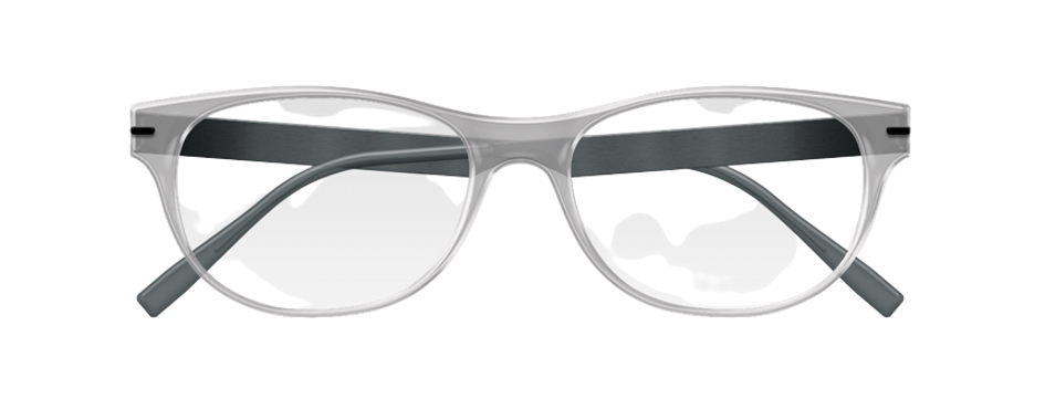 [Translucent Grey Face - Graphite Temples]