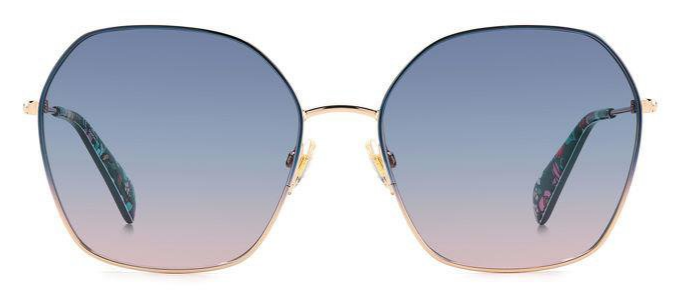[Blue Pattern - Blue Doubleshade Peach]