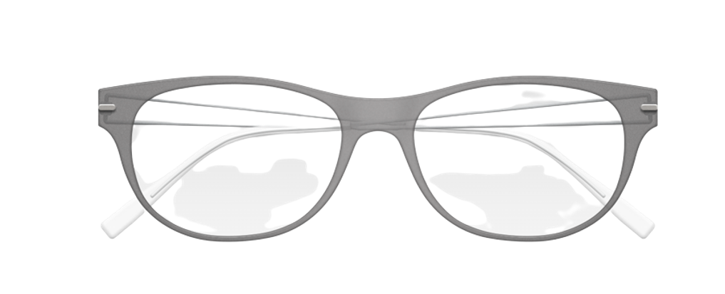 [Frost Gray Face - Brilla Chrome Temples]