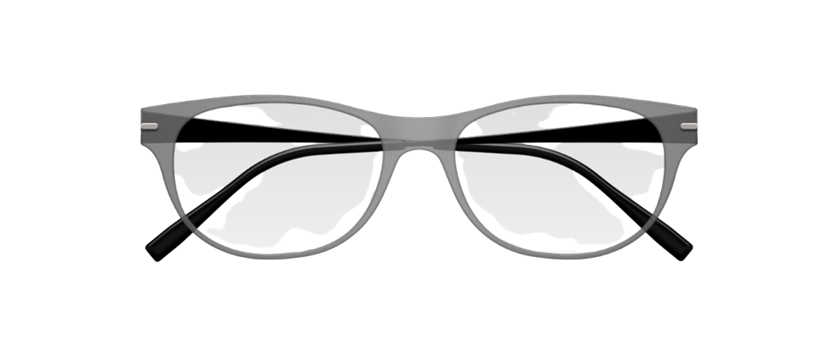 [Frost Gray Face - Black Temples]