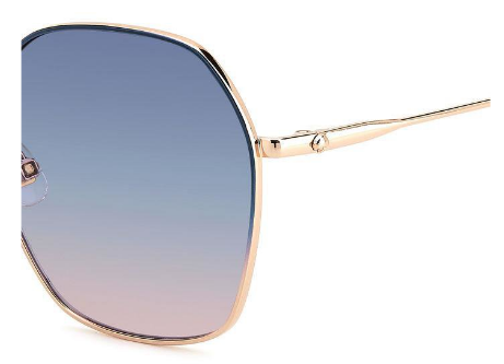 [Blue Pattern - Blue Doubleshade Peach]