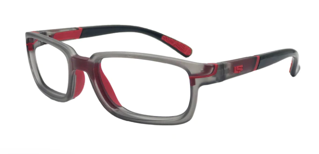 [Semi-Crystal Black/Red]