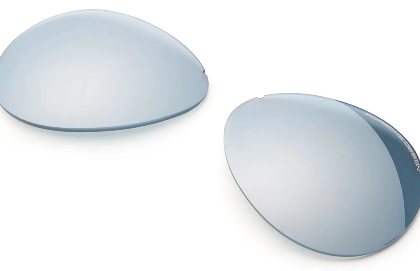 [Light Gold - Brown + Light Blue Silver Mirror]