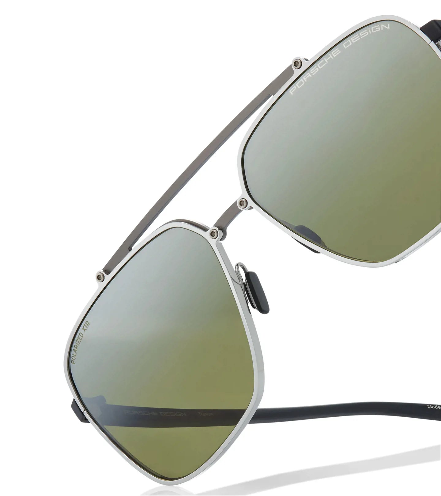[Titanium Black - Green Polarized]