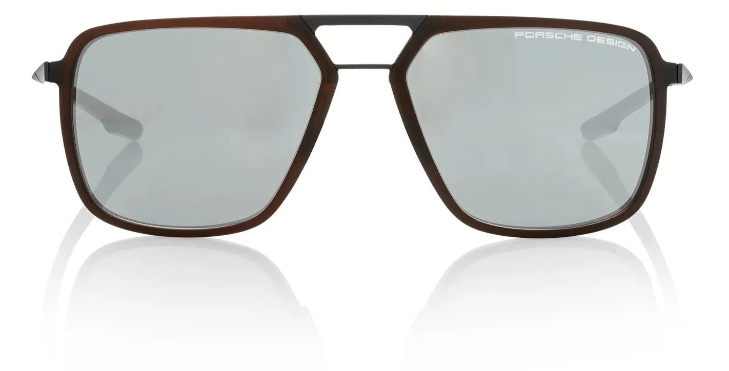 [Brown Black - Mercury Silver Mirror]
