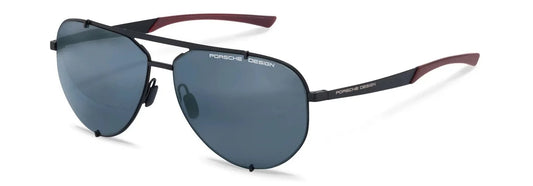 [Black Dark Red - Blue + Mirror Black]