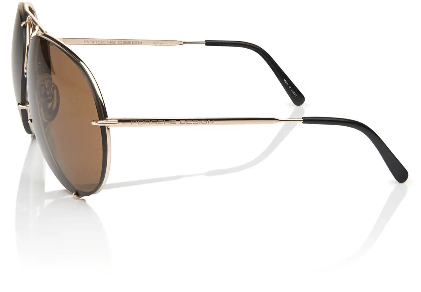 [Light Gold - Brown + Light Blue Silver Mirror]