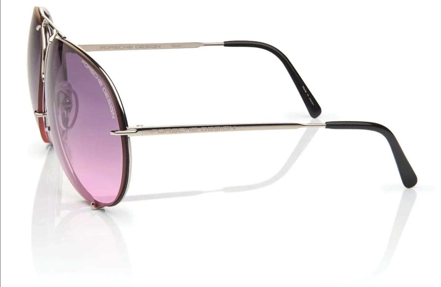 [Titanium - Pink Gradient + Mercury Silver Mirrored]