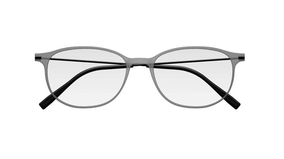 [Frost Gray Face - Black Temples]