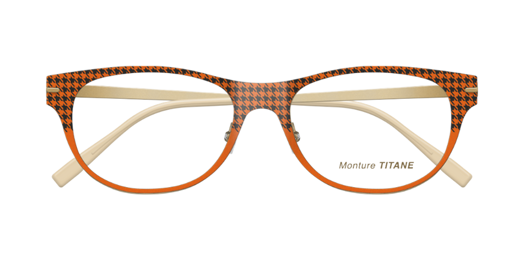 [Houndstooth Orange]