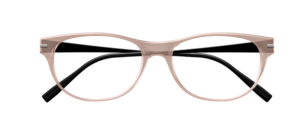 [Translucent Brown Face - Black Temples]
