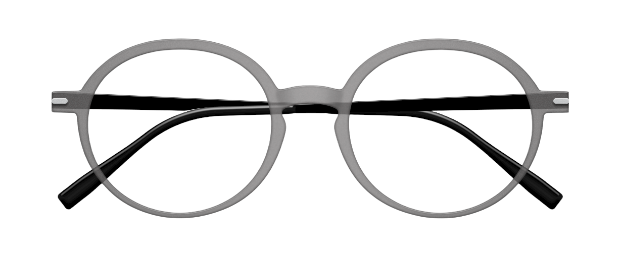 [Frost Gray Face - Black Temples]