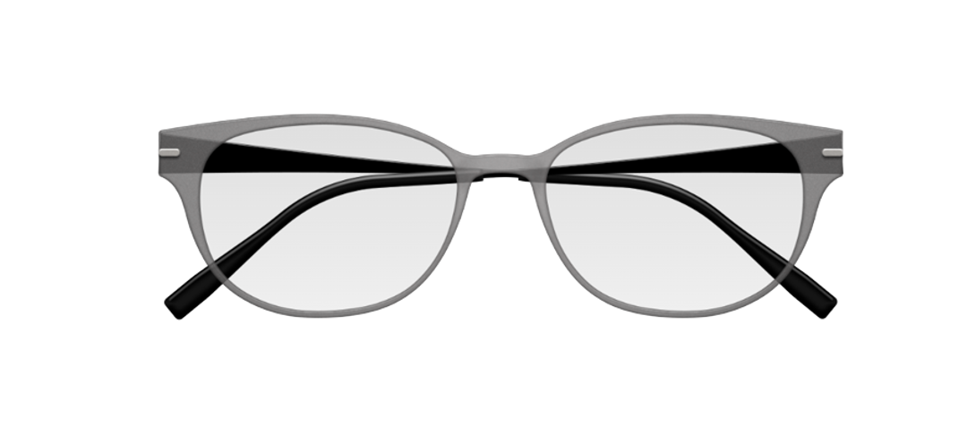 [Frost Gray Face - Black Temples]