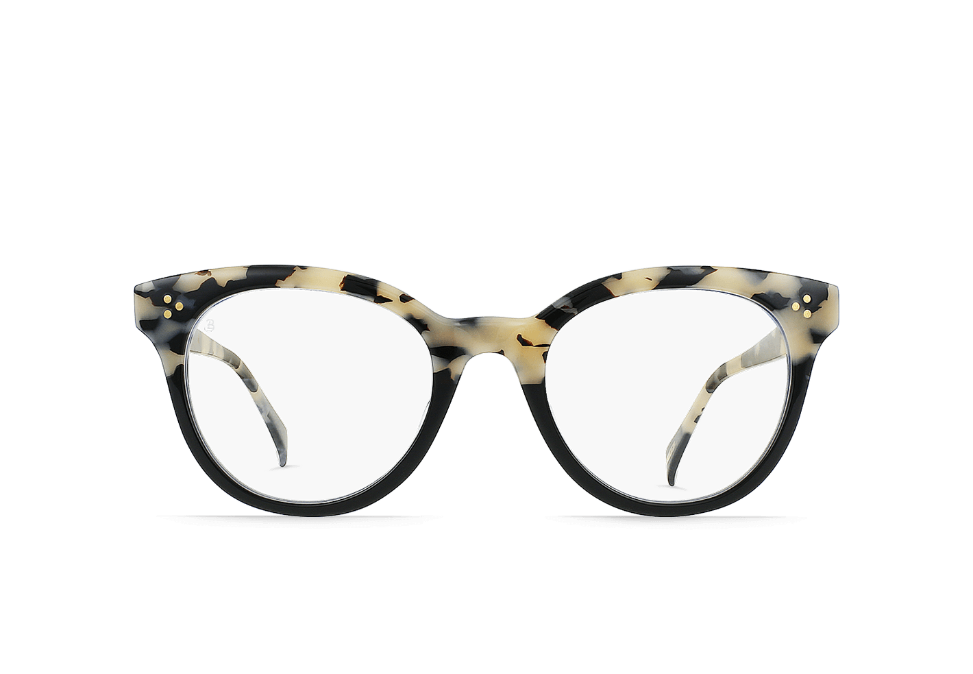 [Chai Tortoise + Black - Clear]