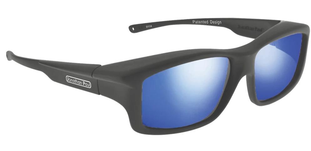 [Satin Black - Polarvue Blue Mirror]