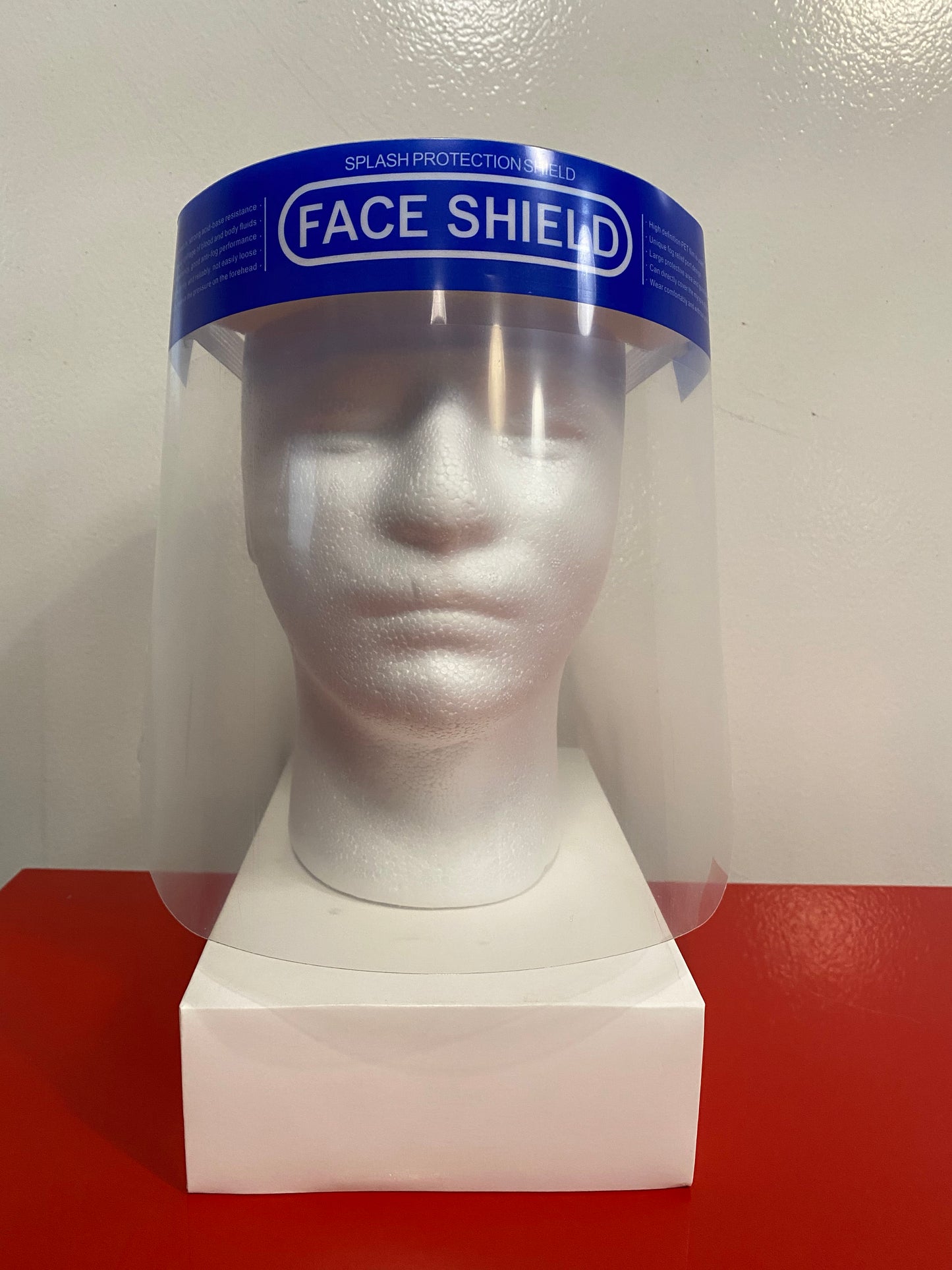 Face Shields.