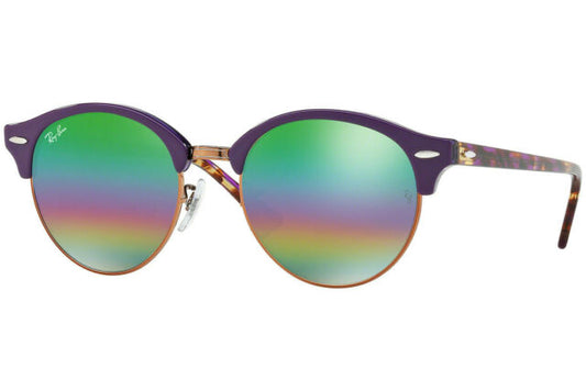 [Top Violet / Light Grey Rainbow Mirror]